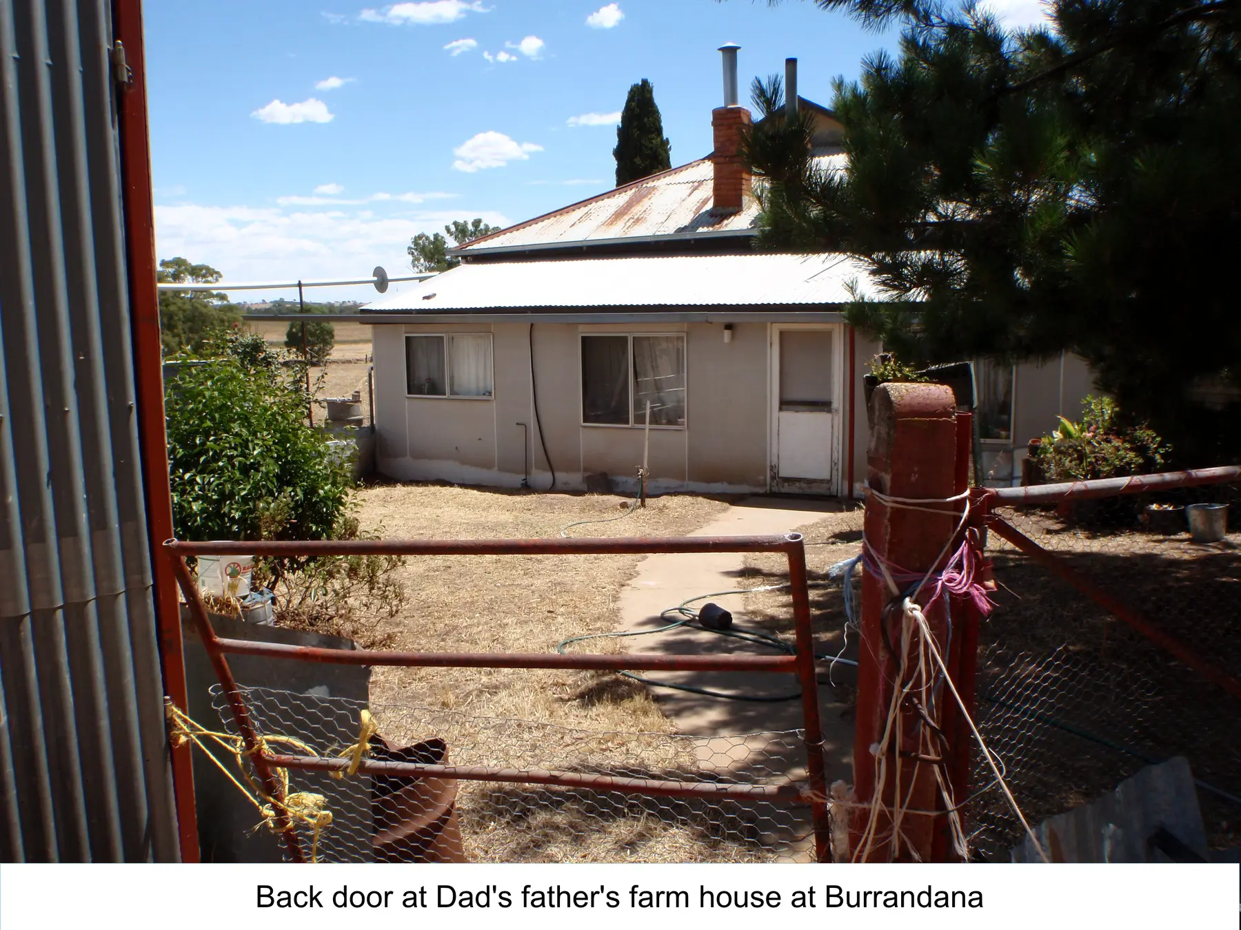 The former McKinnon family house at Burrandana