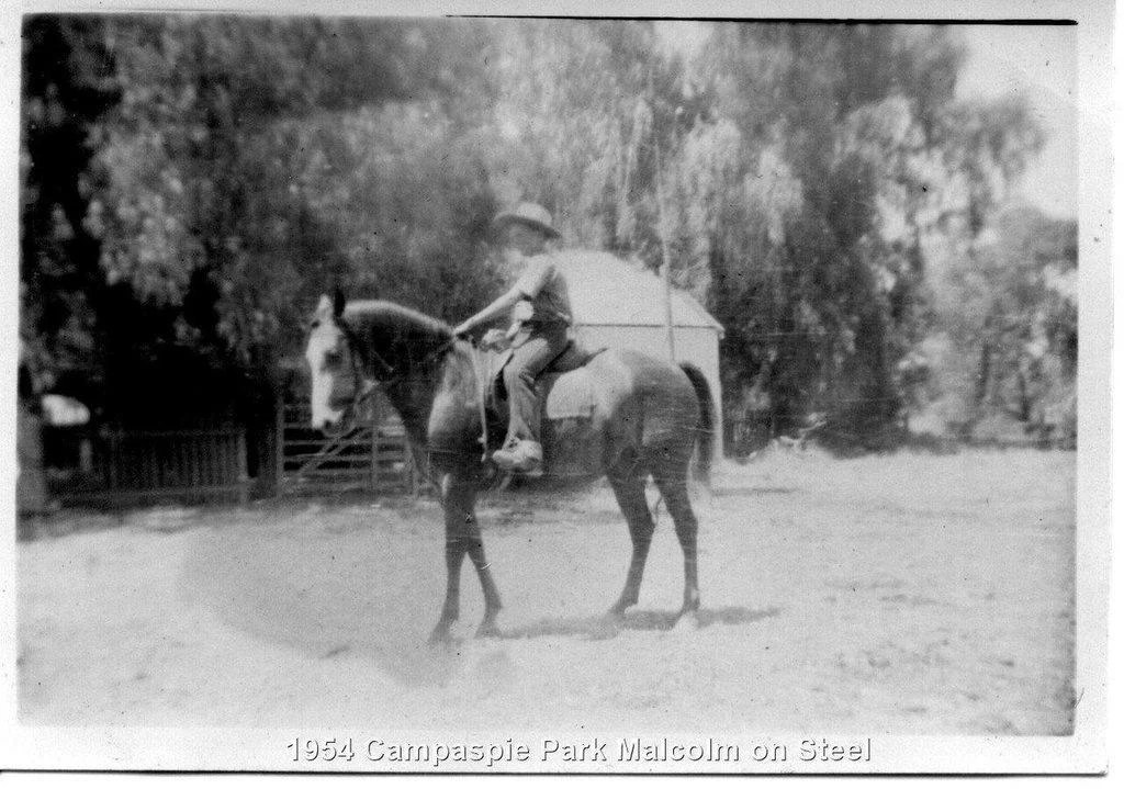 1954-1955 - Jerry Wise's farm near Goornong