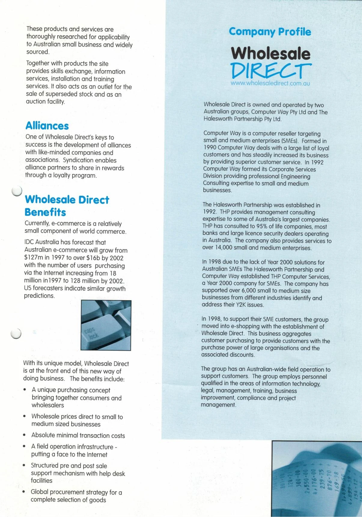 Wholesale Direct brochure — company profile