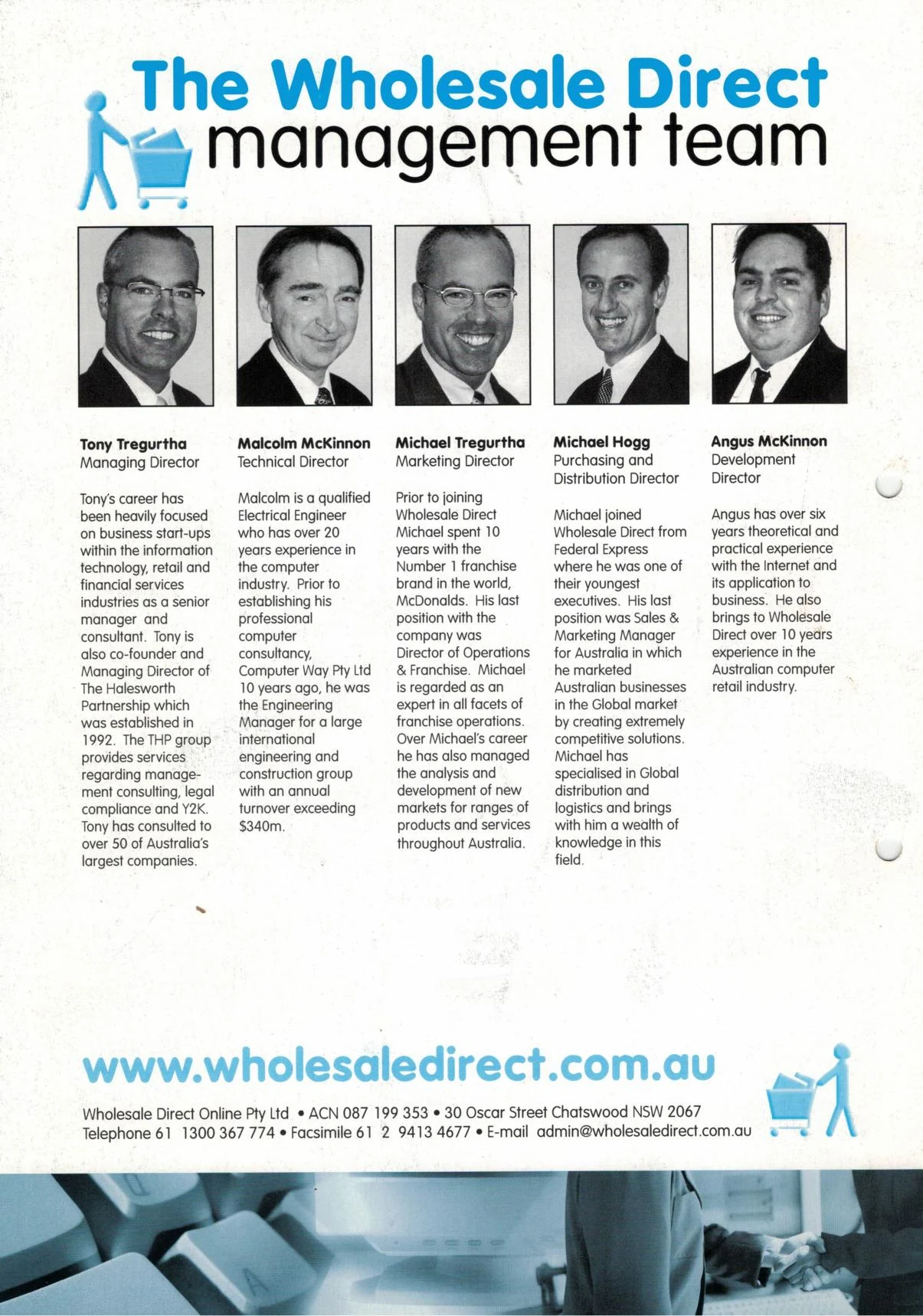 Wholesale Direct management team